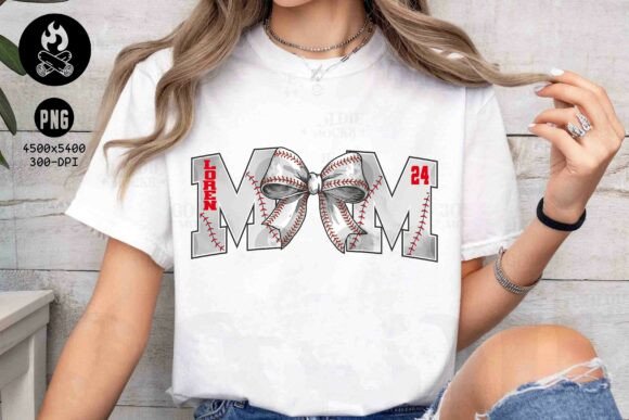 Download Custom Baseball Mom PNG Sublimation - Premium Resources