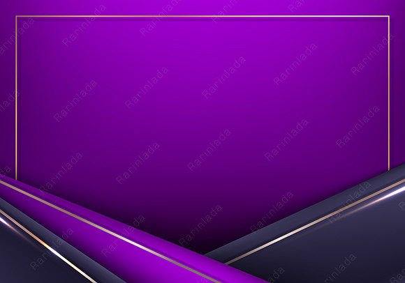 Download Luxury Template Purple Stripes Gold Line - Luxury template Collection