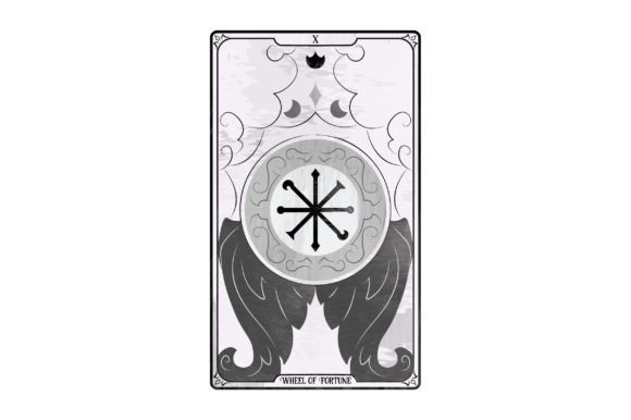 Download Tarot Card Major Arcana Wheel of Fortune - Premium Resources