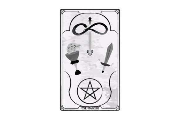 Download Tarot Card Major Arcana the Magician - Premium Bundle