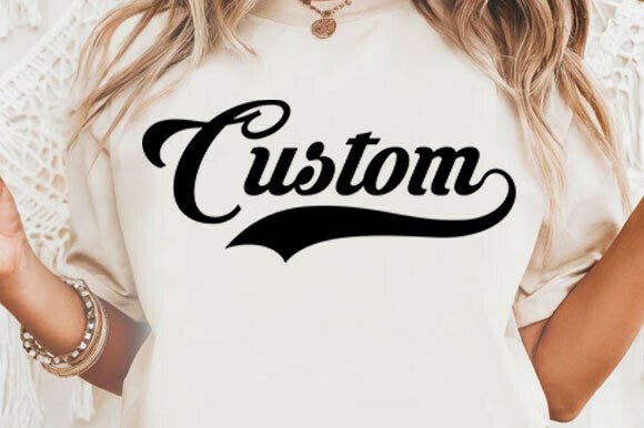 Download Custom Baseball Text Swoosh Svg - Custom baseball Collection