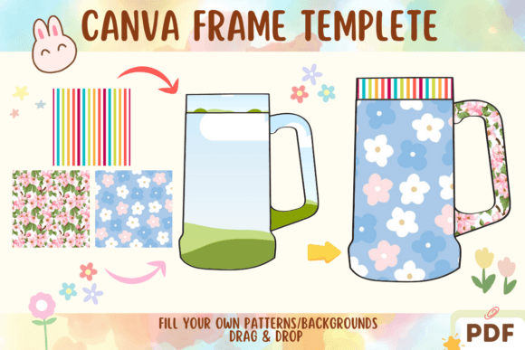 Download 24Oz Cup Tumbler Editable Canva Frame - Editable canva frame Collection